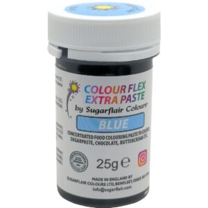 Sugarflair - Colourflex Pastafarve Blå, 25g